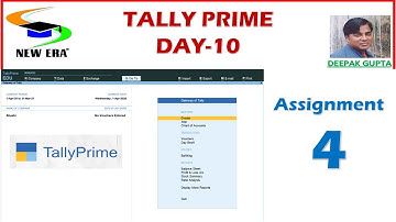Tally Prime Day 10 By Deepak Gupta