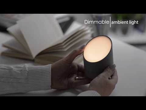 Gingko Edge Light Alarm Clock