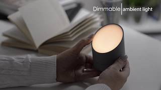 Gingko Edge Light Alarm Clock