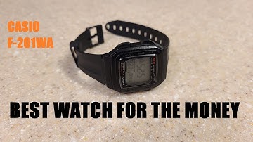 Casio F-201WA Review - Don