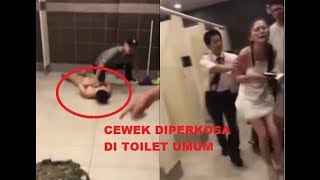 PARAH! Seorang Pria Perkosa Wanita Cantik Di Toilet Umum, Untung Ketahuan Petugas PARAH! Seorang Pria Perkosa Wanita Cantik Di Toilet Umum, Untung Ketahuan Petugas