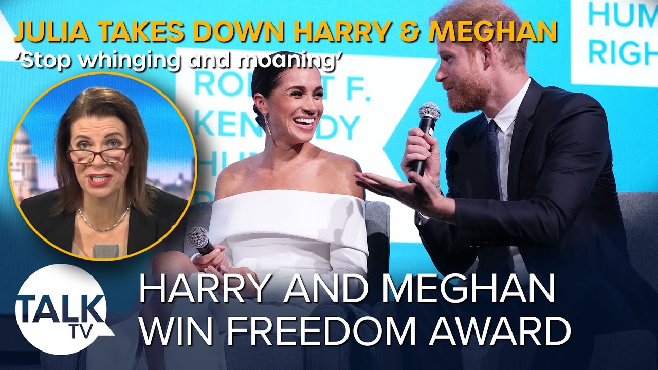 Julia Hartley-Brewer takes down 'whinging and moaning' Prince Harry and Meghan Markle – TalkTV