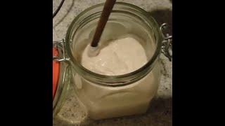 طريقة تخمير حليب جوز الهند و عمل زبادى نباتى(Coconut yoghurt)