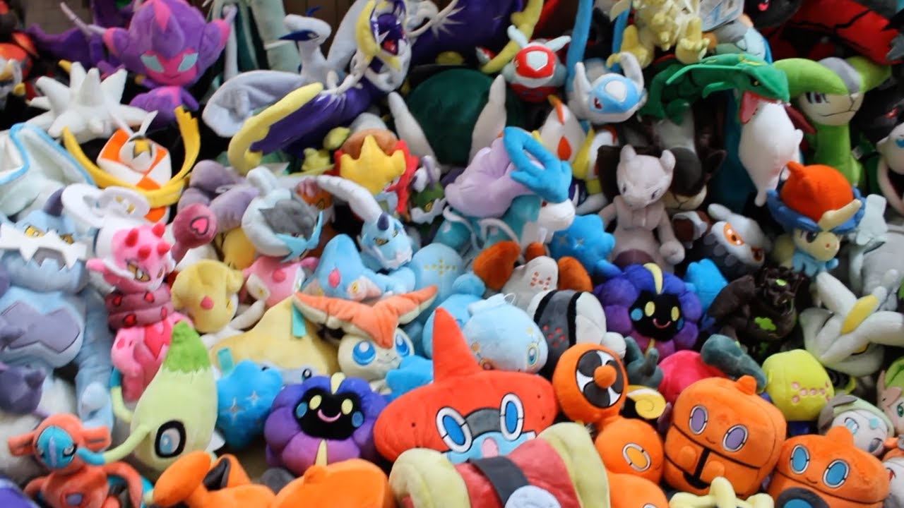My ENTIRE Pokemon Plush Collection 2025 Update - YouTube