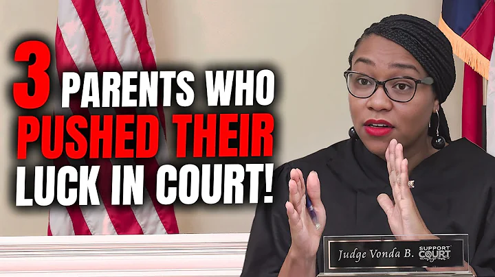 3 PARENTS Divorce, Rich Exes & Jail Time, THREE Shocking CHILD SUPPORT Cases!