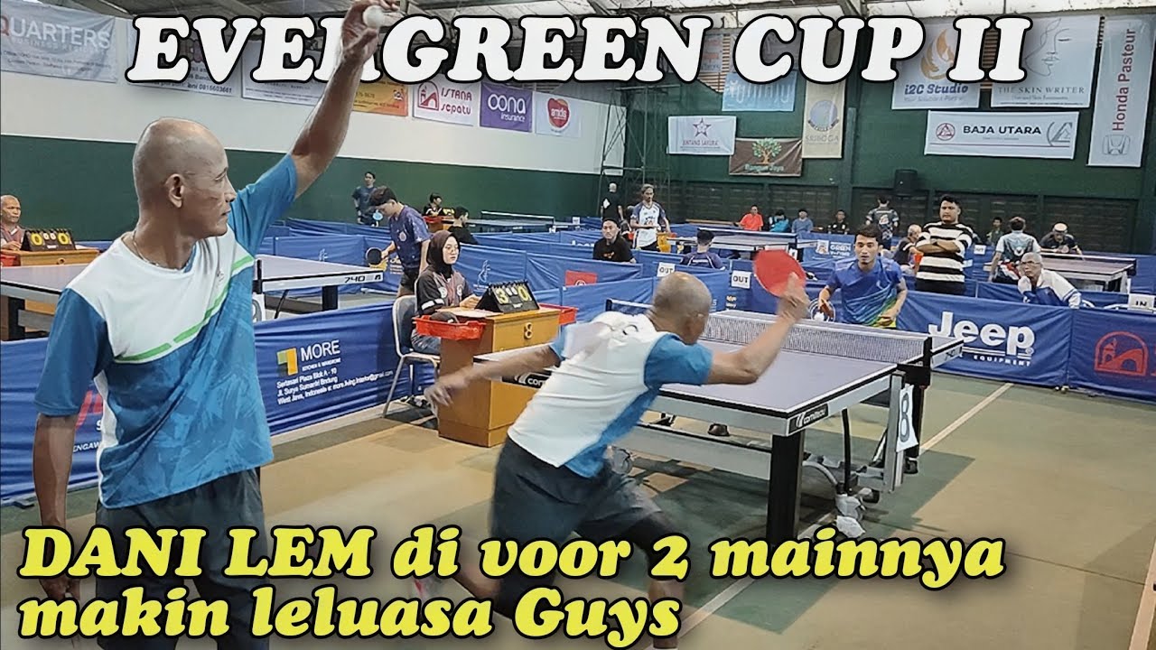 DANI LEM VS CAHAYA NHI MAKIN MENGERIKAN SODOKAN NYA GUYS EVERGREEN CUP II 2024 BANDUNG