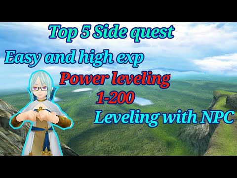 Top 5 [Side Quest] Easy & High EXP!! : Toram Online