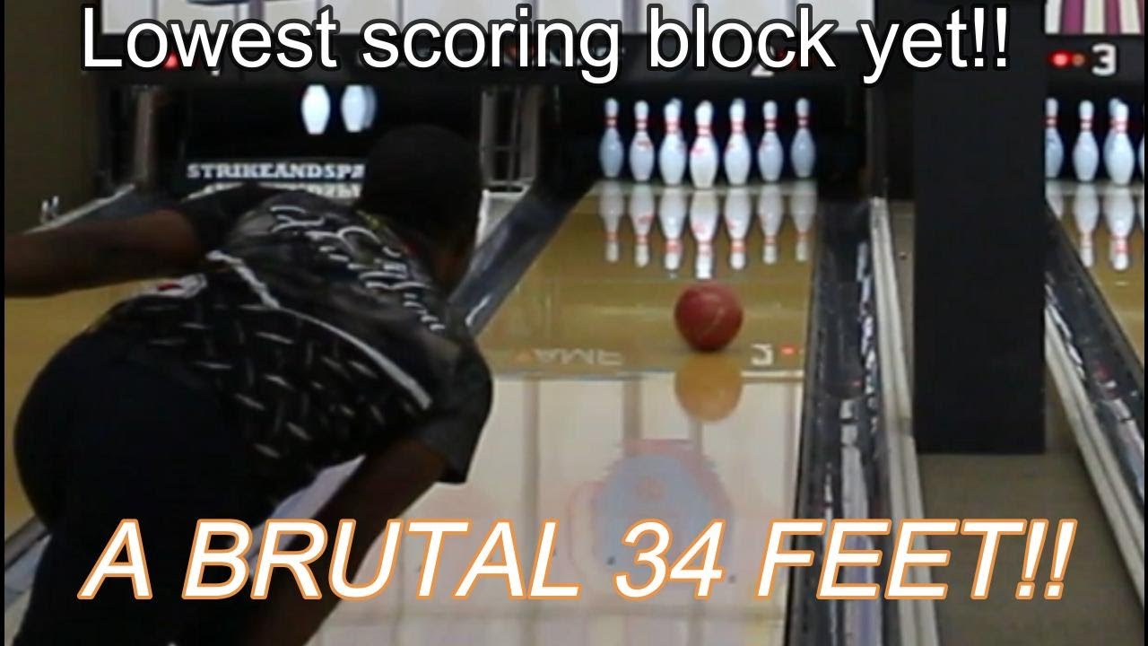 S2E6 Brutal 34ft Pattern!!! McCorveys Bowling World Scratch Tour.  🎳