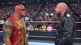 WWE 3/27/24 - Triple H Confronts The Rock, March 27, 2024, raw highlights today | Review