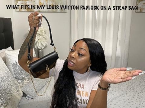 Louis Vuitton Padlock on Strap Handbag NIB, INVOICE, BOX SHIP FROM FRANCE