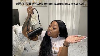 LOUIS VUITTON PADLOCK ON STRAP, WHAT'S INSIDE MY BAG