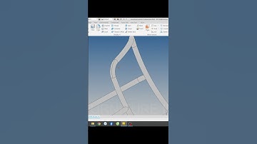 Tựa cong 3 Chiều Furniture Inventor #inventor #tutorial#furniture