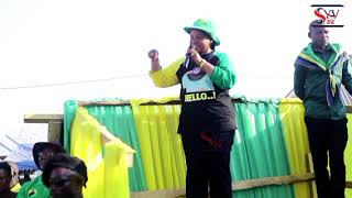 Nondo za Eng:Maryprisca Mahundi Akimnadi Masache Na Samia Uzinduzi wa kampeni za ccm Chunya