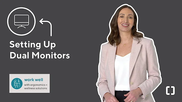 Top Tips For A Dual Monitor Ergonomic Set Up | Work Well | Staples Canada