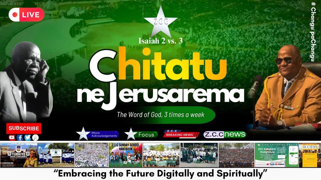 CHITATU NEJERUSAREMA  - WEDNESDAY 11 MARCH 2026 @ BELVEDERE HARARE