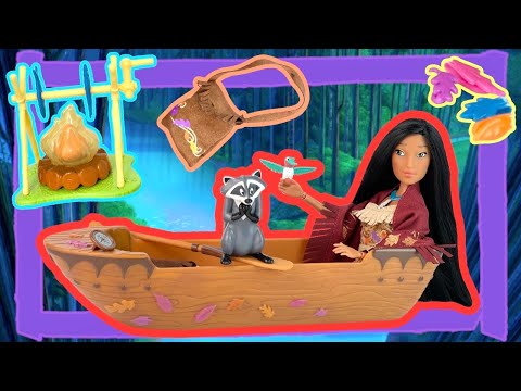Pocahontas Riverbend Adventure doll Playset Review u0026 Unboxing (shopdisney)