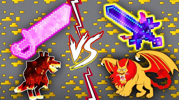 ONE VÀ NOOB YETI CHƠI MINI GAME KIẾM BOY VS KIẾM GIRL VÀ NHỮNG CON PET MẠNH NHẤT MINECRAFT