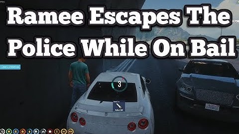 Ramee Escapes The Police While On Bail | No-Pixel 3.1