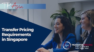 Transfer Pricing Compliance in Singapore