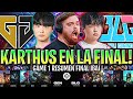 Karthus jungla en la final del msi  gen vs blg game 1 gran final msi 2024 espaol ibai lvp