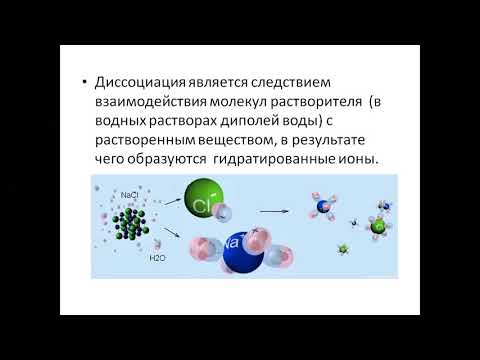 Растворы электролитов