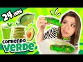 24 HORAS COMIENDO VERDE 🤢 en Dieta Cetogénica - KETO ⭐ Así o más fácil