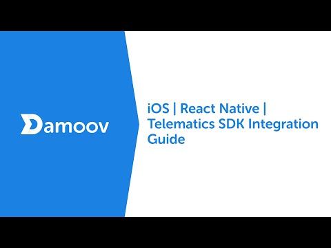 iOS React Native Telematics SDK Integration Guide