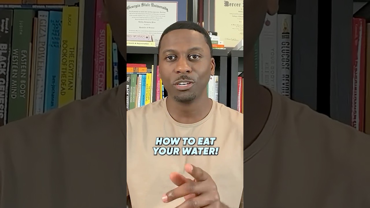 How to Eat Your Water!