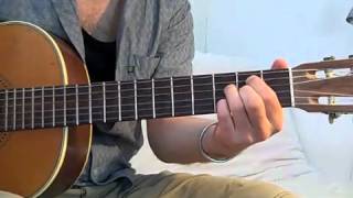 Video thumbnail of "Hjertekamre guitar instruktion/guitar tutorial"