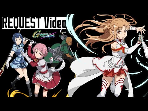 『ソードアート・オンライン』わかる人にはわかる組合せネタ リクエスト編成 第9弾(SDガンダムジージェネレーションクロスレイズ)