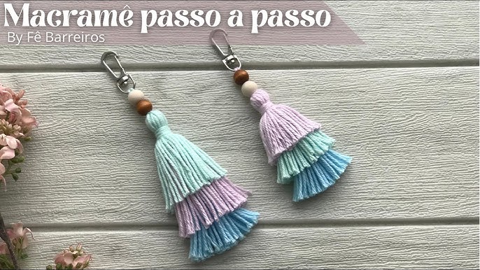 DIY Rope Tassel Keychains - Alice and Lois