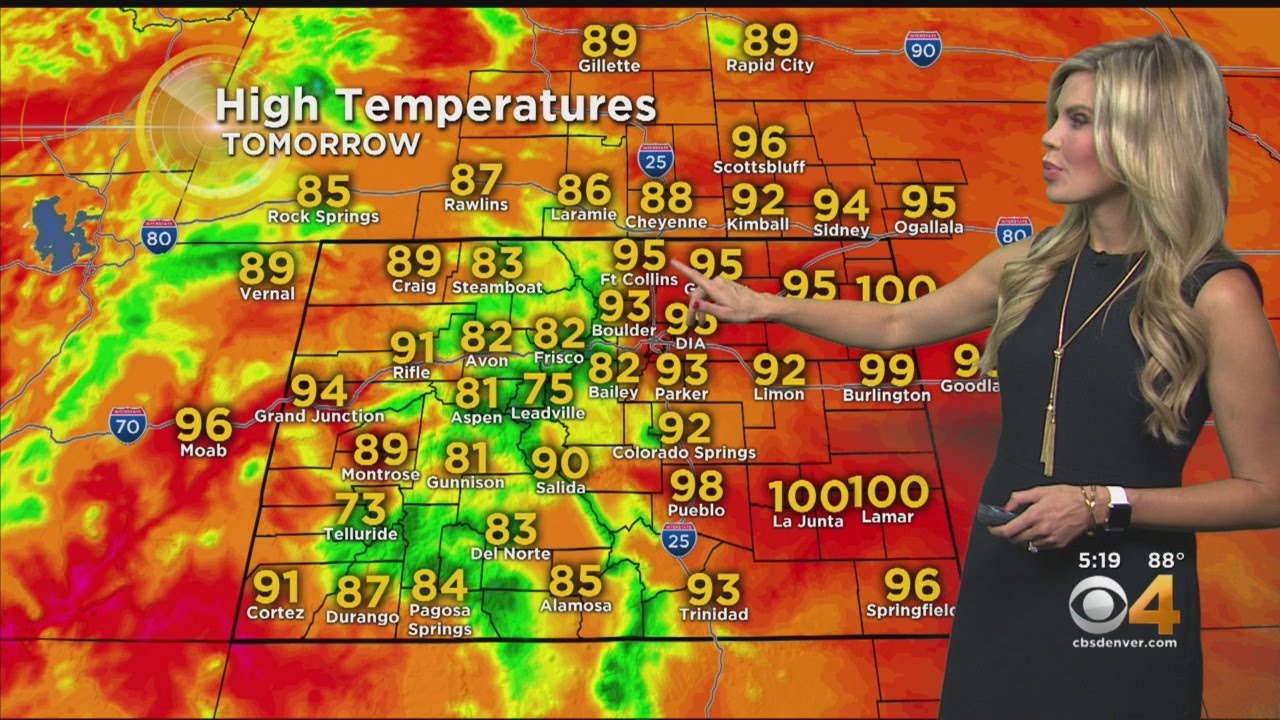 newspaper mockup Hot Through Next Week