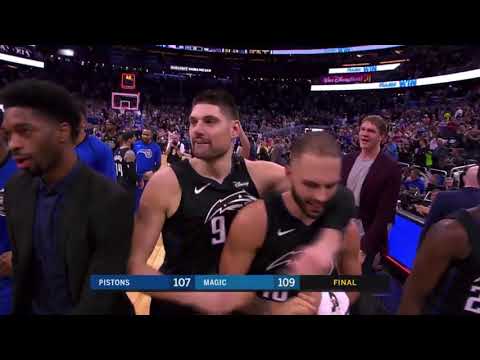 Evan Fournier Game Winning Buzzer Beater Vs Pistons 30 12 18