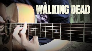 The Walking Dead Theme Song Eddie van der Meer Acoustic Guitar Cover