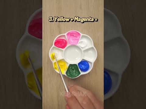 Surprising Color Recipes Colormixing Paintmixing Artvideo Satisfying Asmr