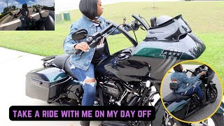 Finally Rode My Harley Davidson Road Glide to Breakfast +  Had a close call!!