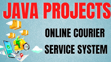 Online Courier Service System  | Java Mini Projects | CSE Minor Projects