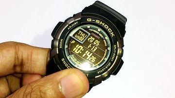 CASIO G-SHOCK G-7710 - Battery Replacement/Disassembly