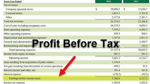 Cash Flow Statement - V - Net Profit before Tax and Extra ordinary items