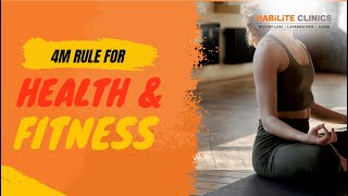 4M Wellness Formula For Indians फट रहन क आसन तरक