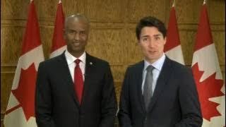 PRIME MINISTER JUSTIN TRUDEAU & MP AHMED HUSSEN WISH ALL A HAPPY SOMALIA INDEPENDANCE DAY.