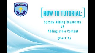 Tutorial- Seesaw: Understanding the Basics pt.3 (family login)