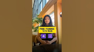 Fine-tuning versus RAG #aiwithaish