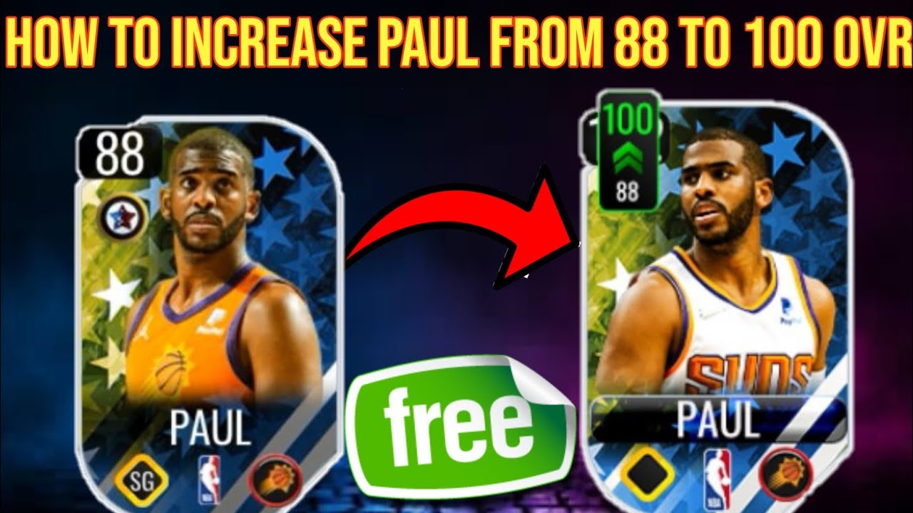 HOW TO INCREASE CHRIS PAUL FROM 88 TO 100 OVR AND GET ASSIST TOKEN IN NBA LIVE MOBILE 22 SEASON 6