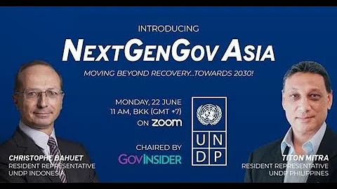 NextGenGov Dialogue: Moving Beyond Recovery...towards 2030!