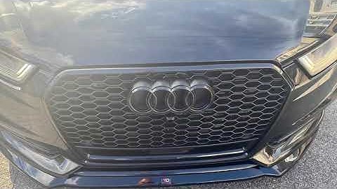 2016 Audi A6 3.0 c7.5 Maxton front lip