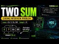 TWO SUM Explained in 5 Minutes | Hash Map Solution | LeetCode #1 | HOS TECH