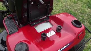 Riding Lawn Mower Cracked Gas Tank Issue How To Bypass (2019) Craftsman