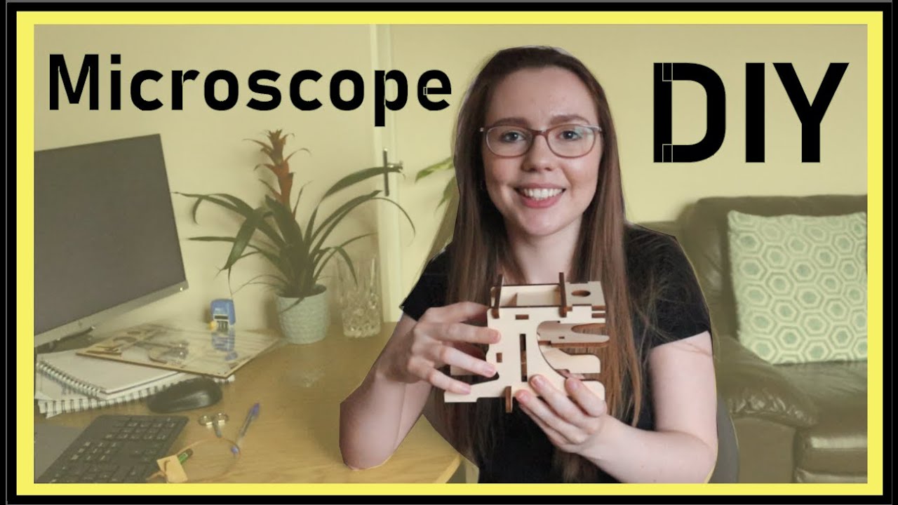 Turing my Phone into a Digital Microscope DIY Wood Craft Project