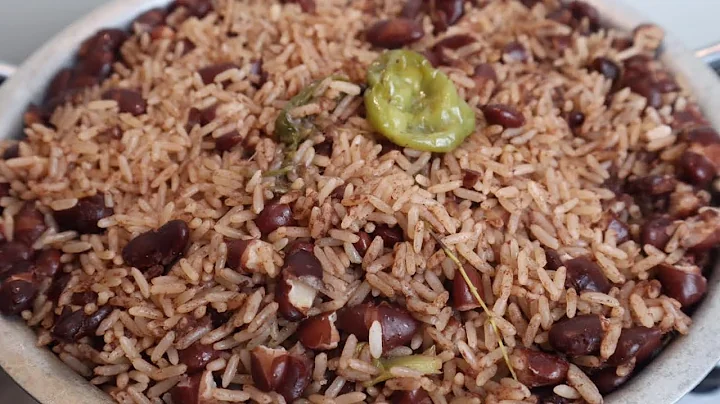 HOW TO MAKE JAMAICAN RICE PEAS | CARIBBEAN RICE & ...